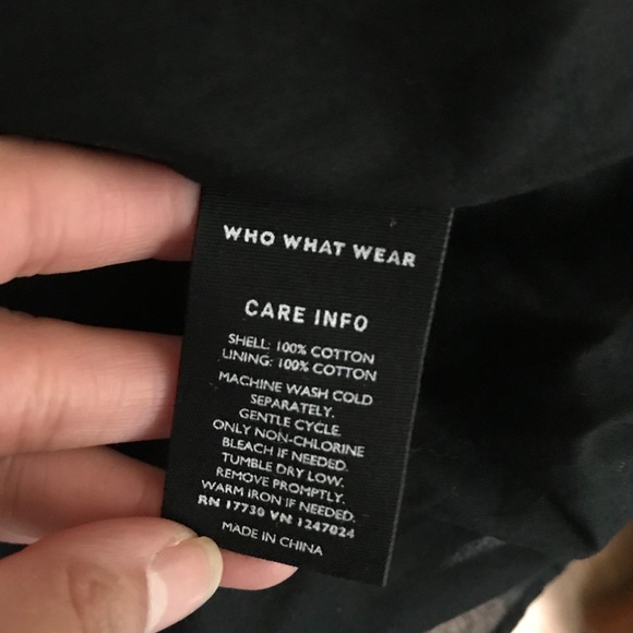 Who What Wear black floral midi dress with bows - Picture 4 of 8